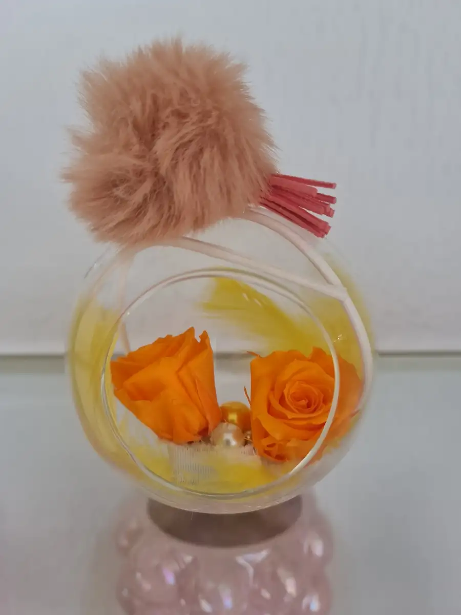 Boule éternelle orange