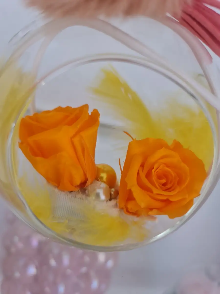 Boule éternelle orange