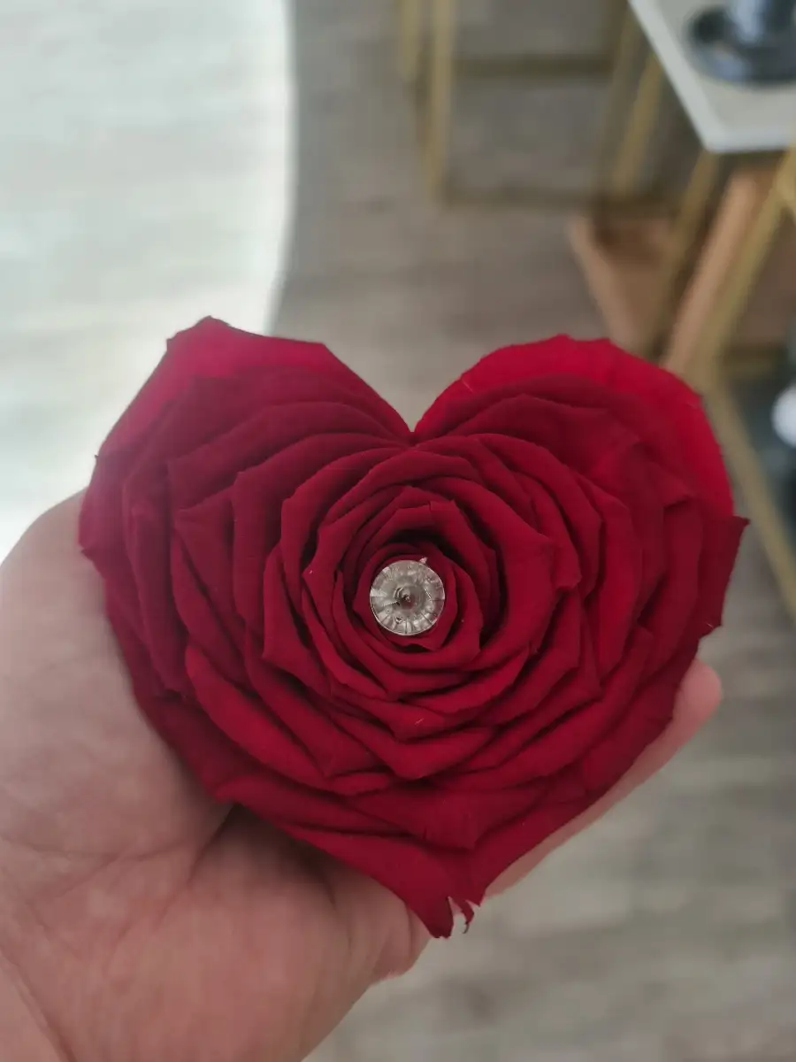 Rose cœur xxl