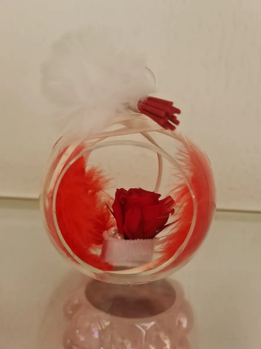 Boule éternelle rouge