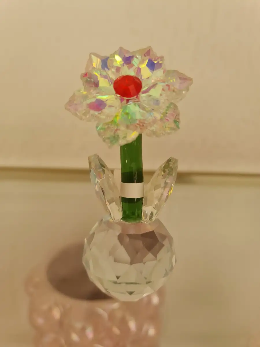 Fleurs en verre